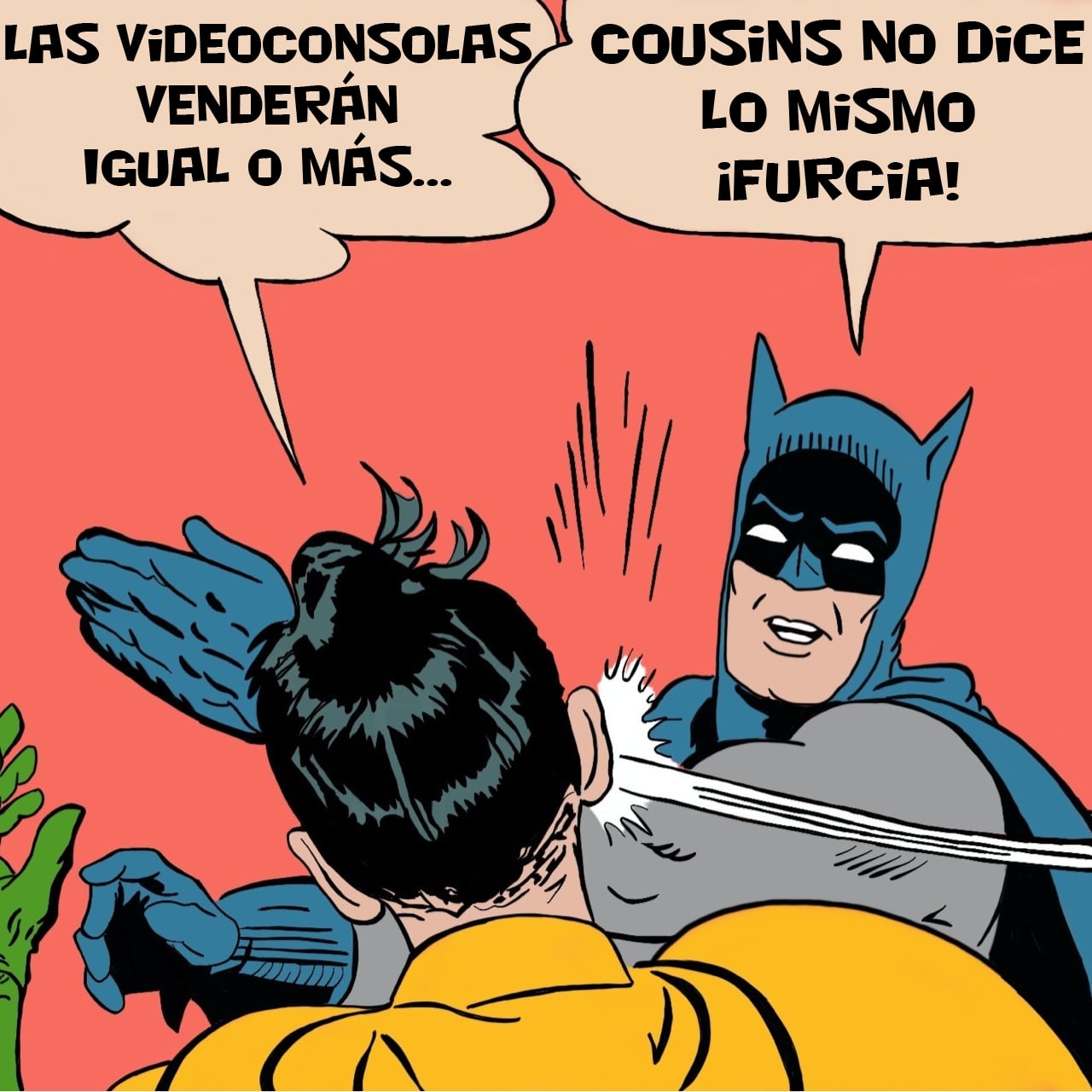 Batman Robin Meme Cousins