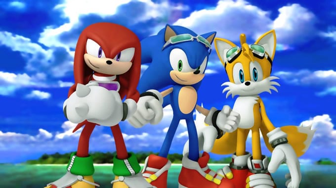 sonic tails knucles