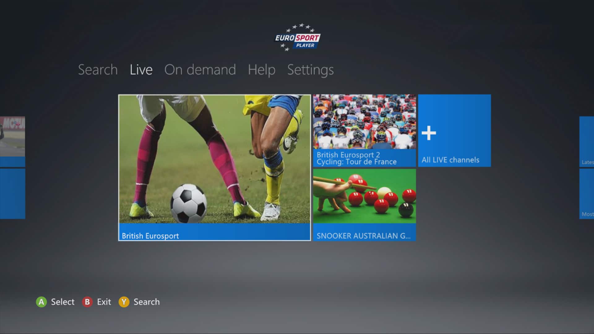 Eurosport_Player_Xbox_Live