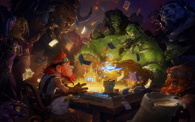 Heartstone Heroes of Warcraft Artwork