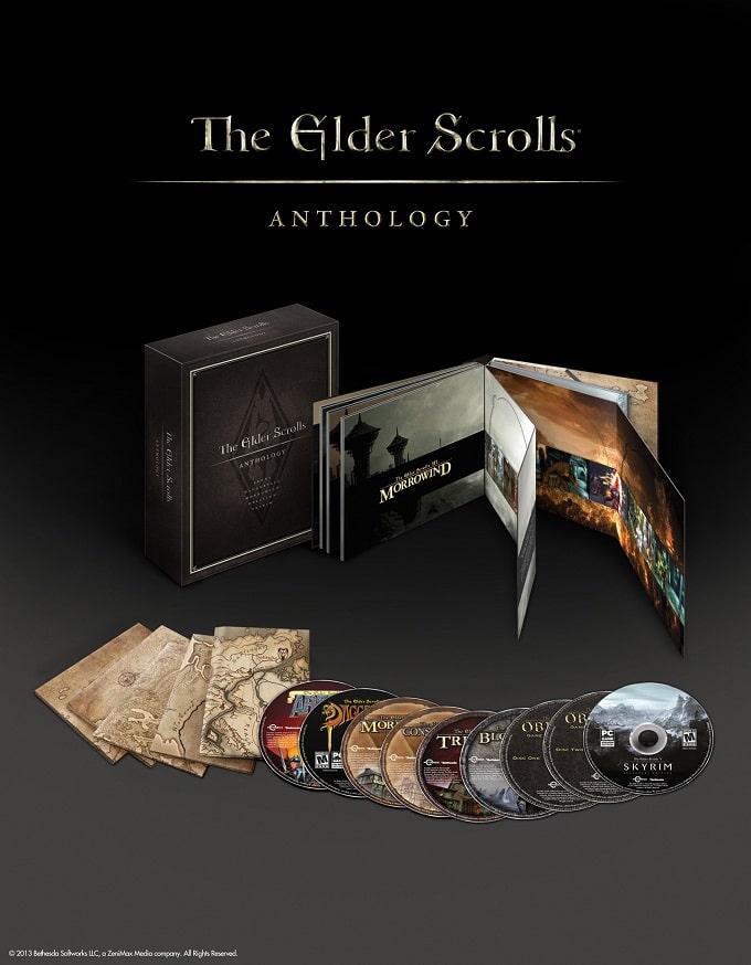 The Elder Scrolls Anthology Caja