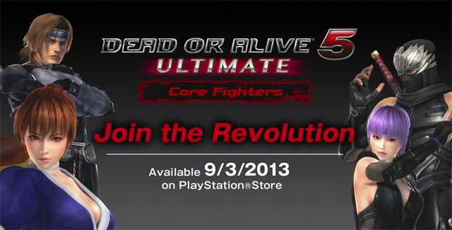 dead or alive core fighters