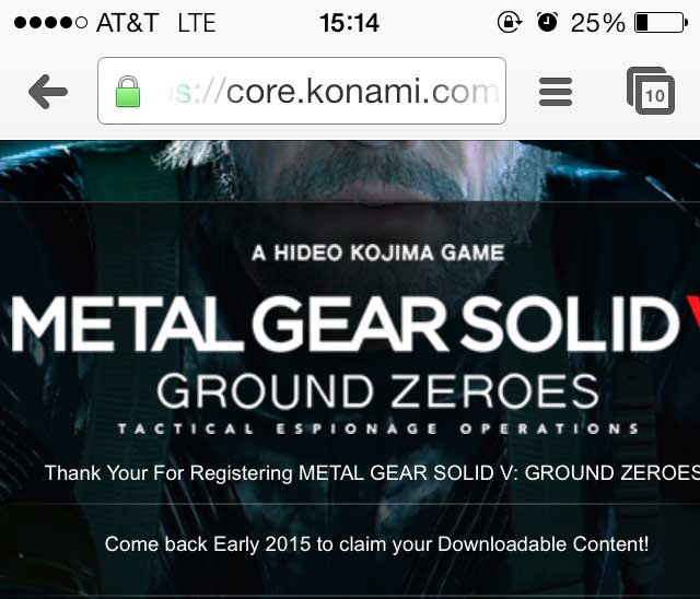 Metal gear solid 5 ground zeroes