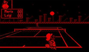 Virtual Boy Mario Tennis