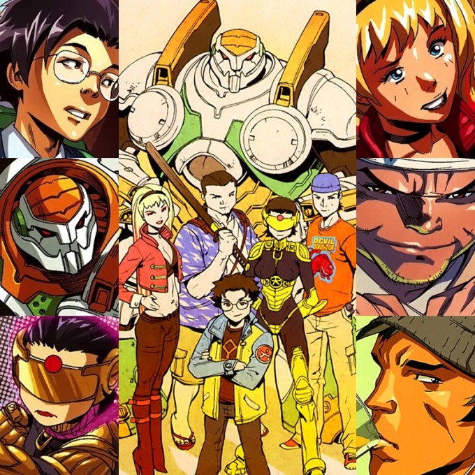 6 Héroes Comic