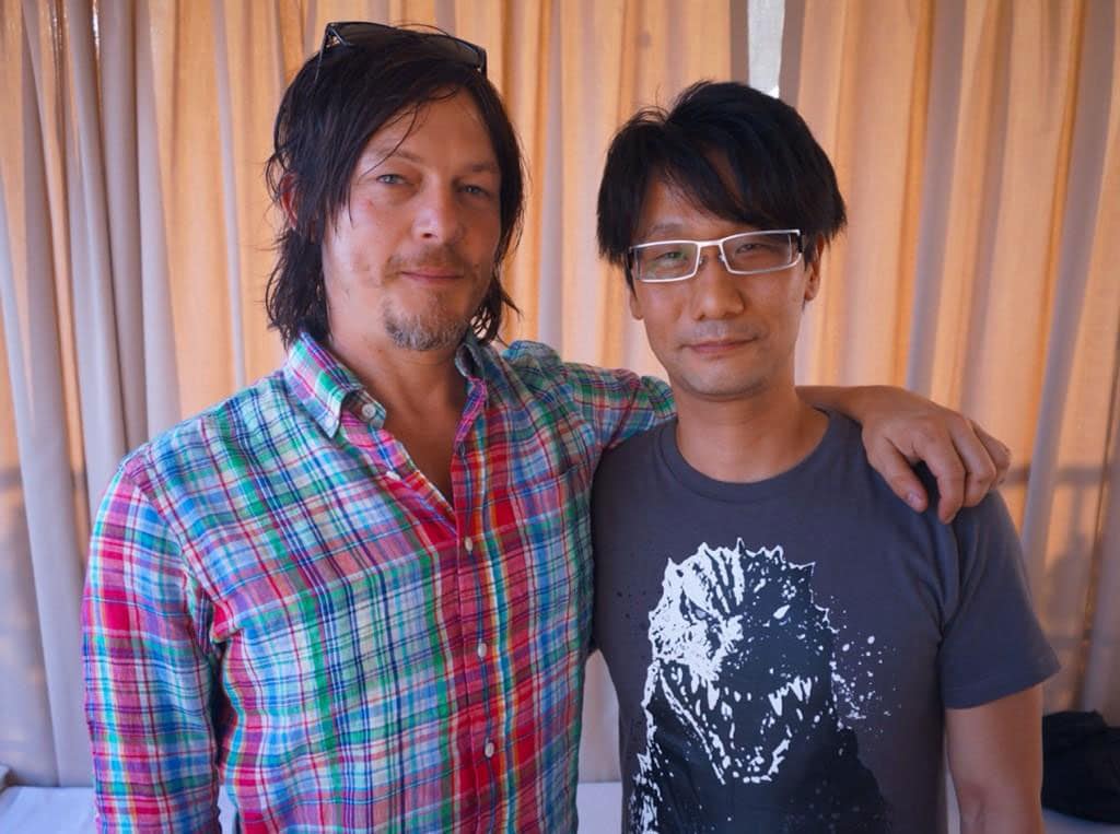Comic-Con-2014-Kojima-and-Norman-Reedus