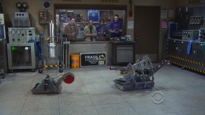 The Big Bang Theory robot