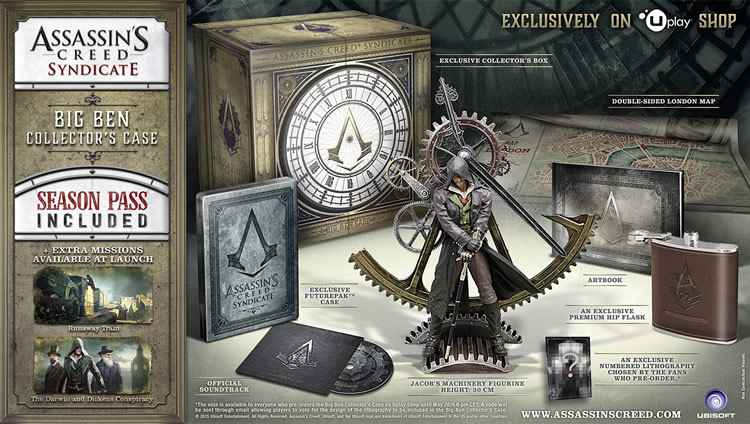 assassin's creed syndicate big ben collectiors edition