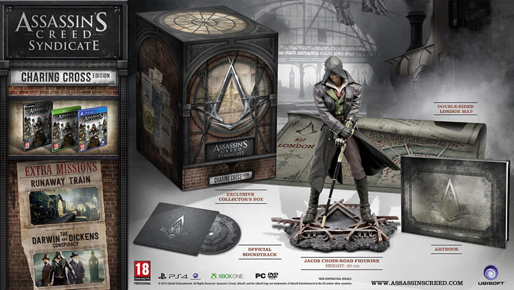 assassin's creed syndicate charing cross collectiors edition