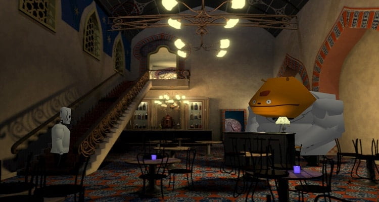 Grim Fandango Remastered Café Calavera