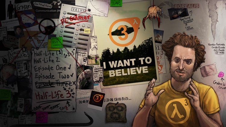Imagen hecha por un fan de Half-Life 3