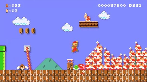 Super Mario Maker tendrá las llaves y un modo Experto en los 100 Marios