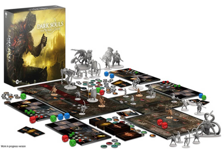 El juego de mesa de Dark Souls triunfa en Kickstarter