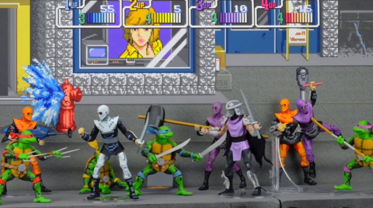 Las figuras de TMNT del arcade de Konami que necesitas en tu vida