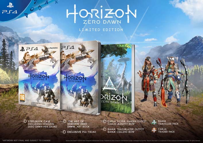 Detallada la edición especial de Horizon Zero Dawn