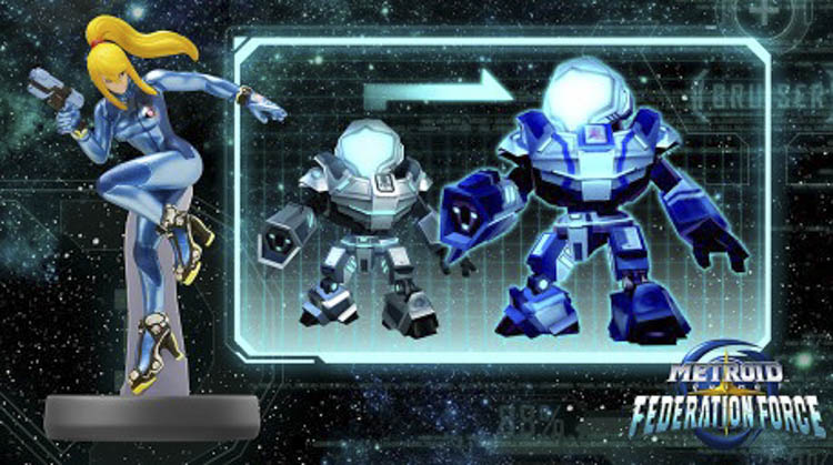 Compatibilidad de Amiibo en Metroid Prime Federation Force