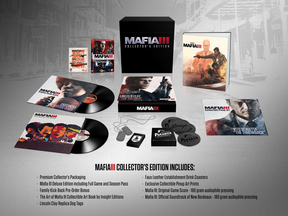mafia III edición coleccionista