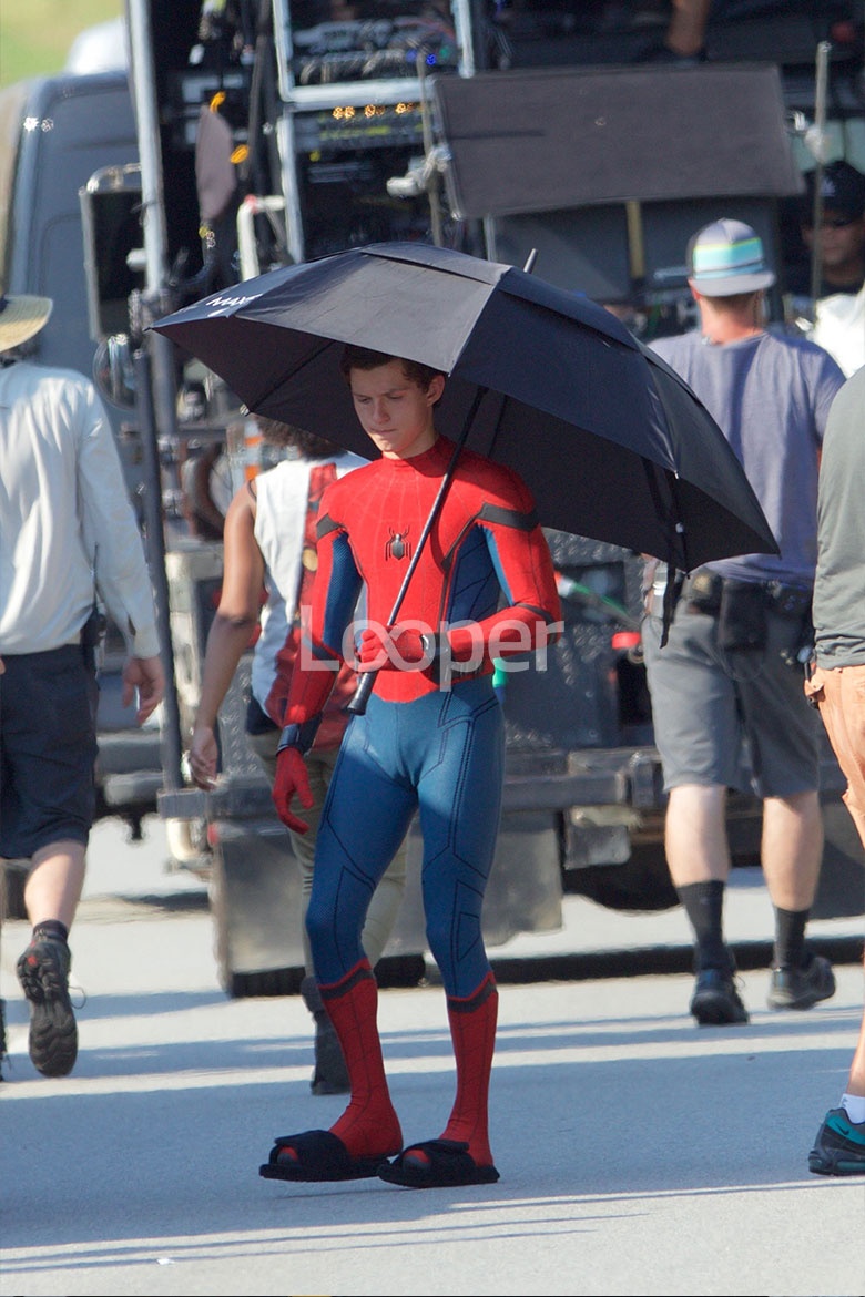 Aluvión de imágenes del rodaje de Spider-Man Homecoming