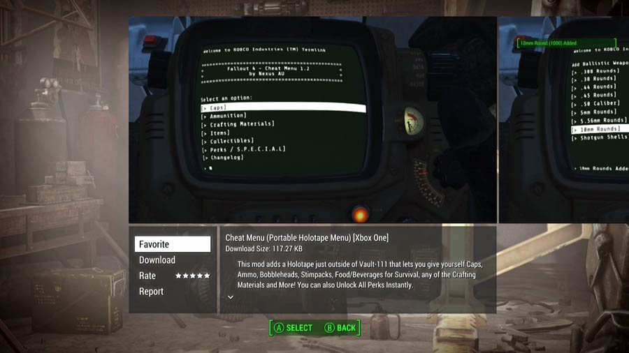 fallout 4 instalar mods xbox one