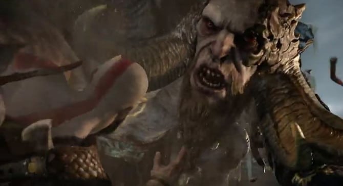 god of war trailer gameplay e3 2016