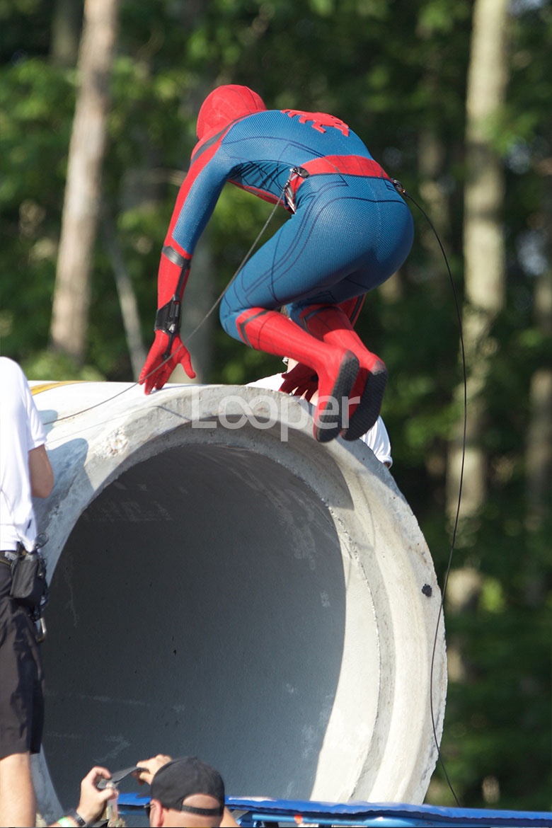 Aluvión de imágenes del rodaje de Spider-Man Homecoming
