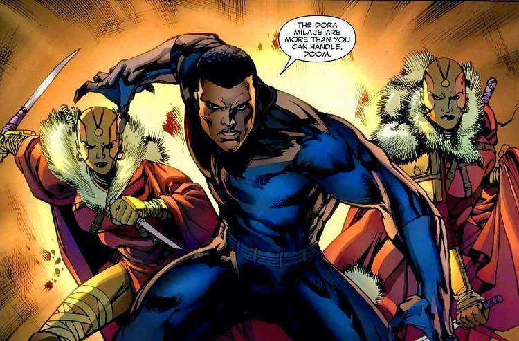 El posible equipo de Black Panther, extraído de sus cómics
