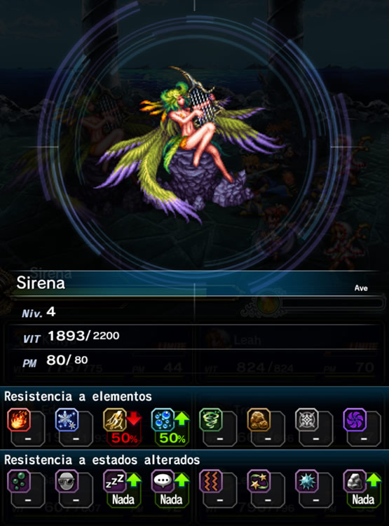 guia final fantasy brave exvius sirena nivel 4