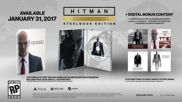 Hitman: la edición física completa llegará en enero