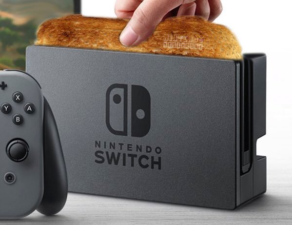 Nintendo Switch meme tostadora