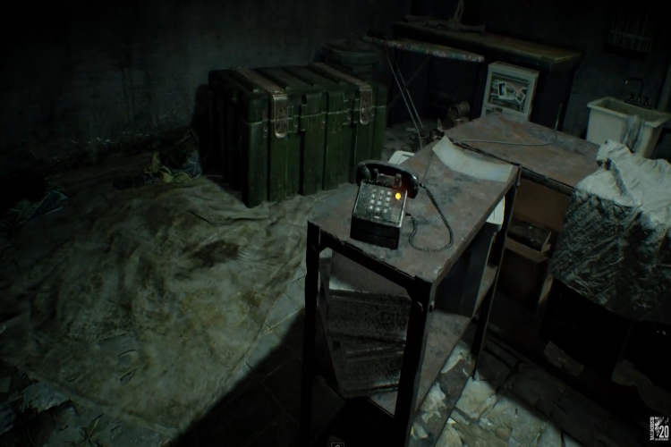 Resident evil VII habitación de guardado