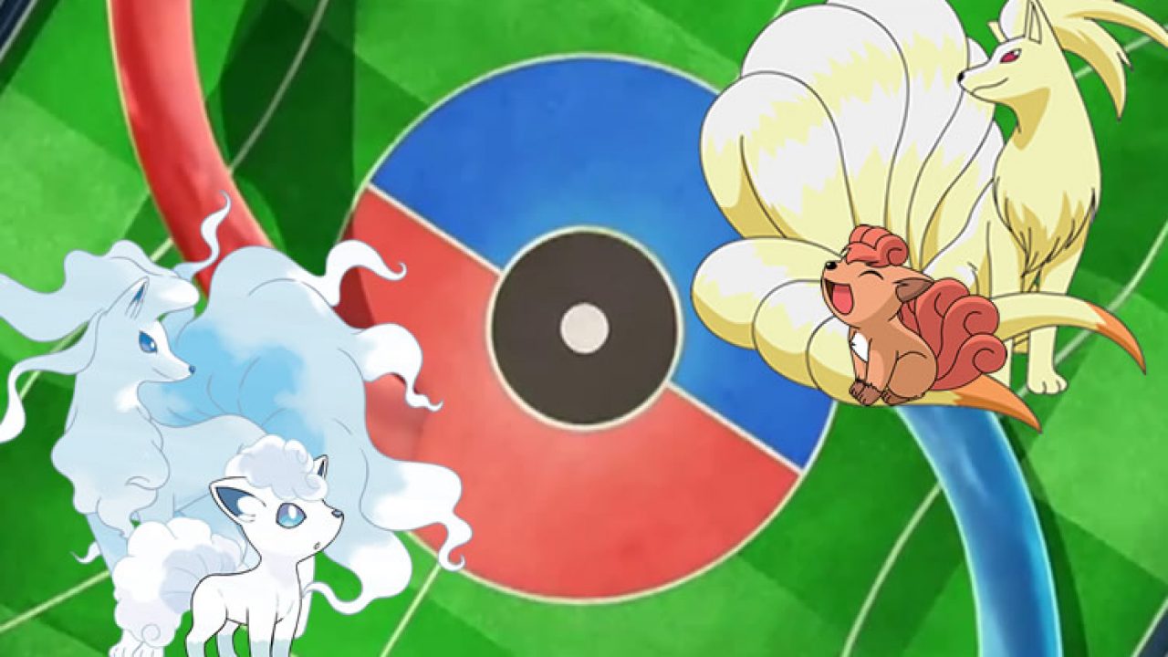 Pokemon Sol Y Luna Contra Pokemon Rojo Y Azul Vulpix Y Ninetales