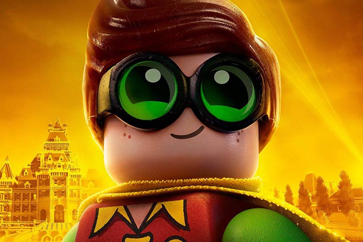 Divertido Robin en Batman: la Lego película