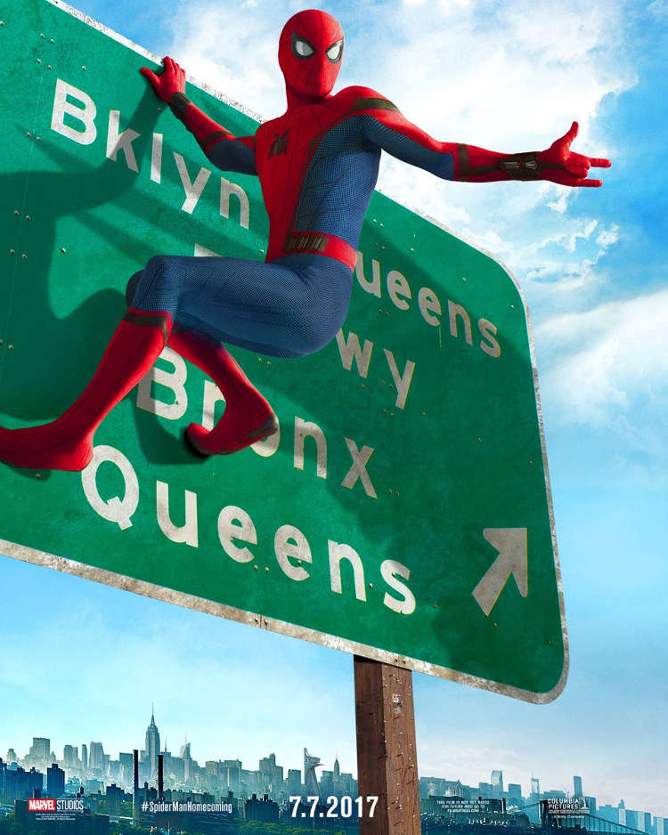 nuevos pósters de Spider-Man: Homecoming