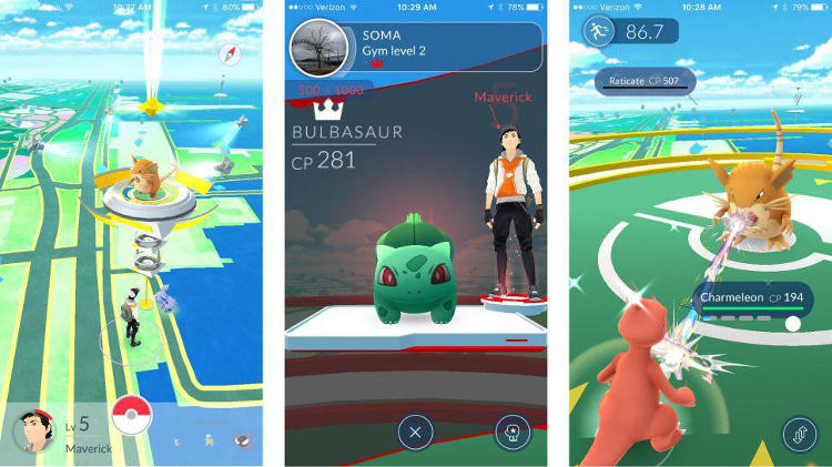 pokémon go combates gimnasios