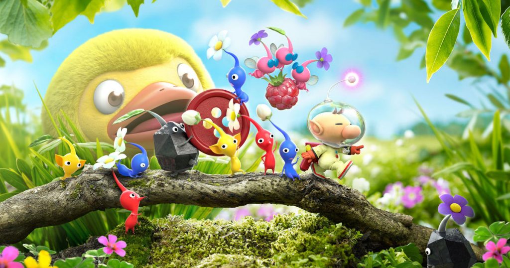 gameplay de Hey! Pikmin