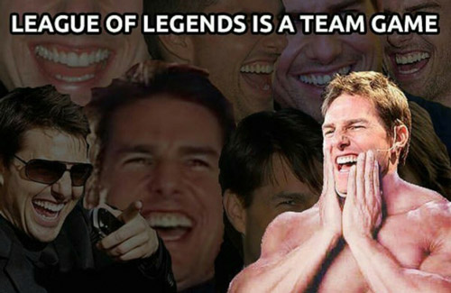 league of legends es un juego de equipo