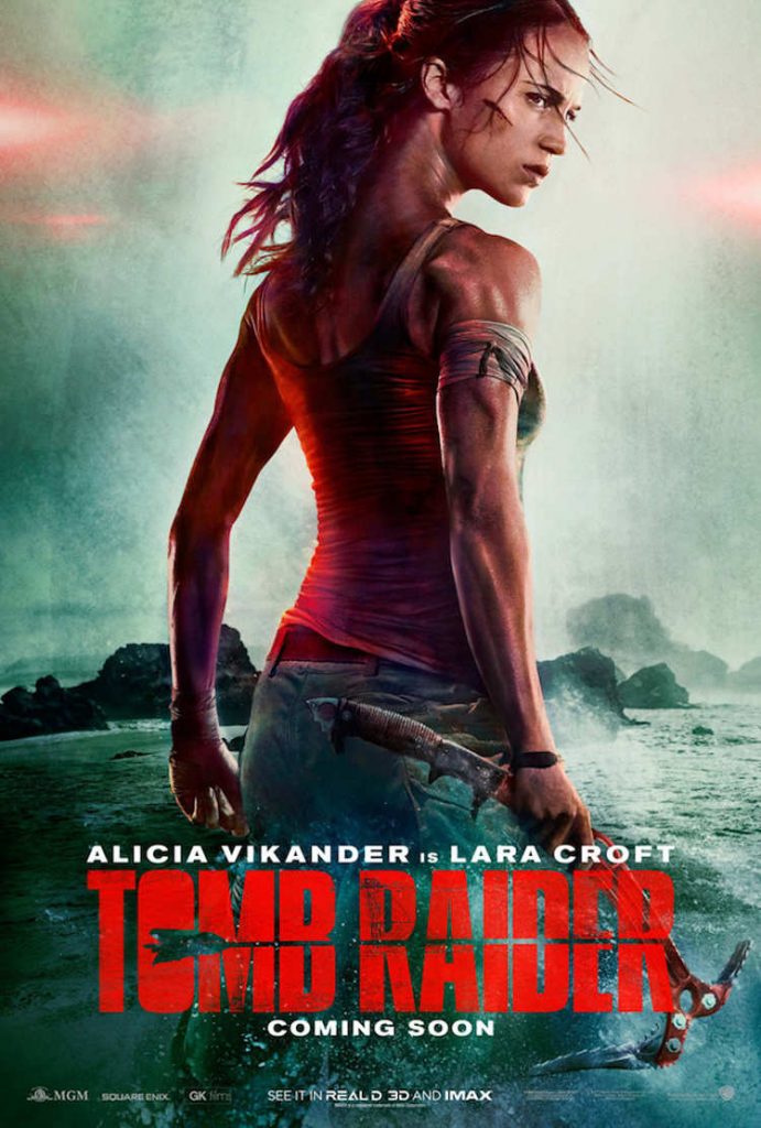 Nuevo poster y avance de Tomb Raider protagonizado por Alicia Vikander