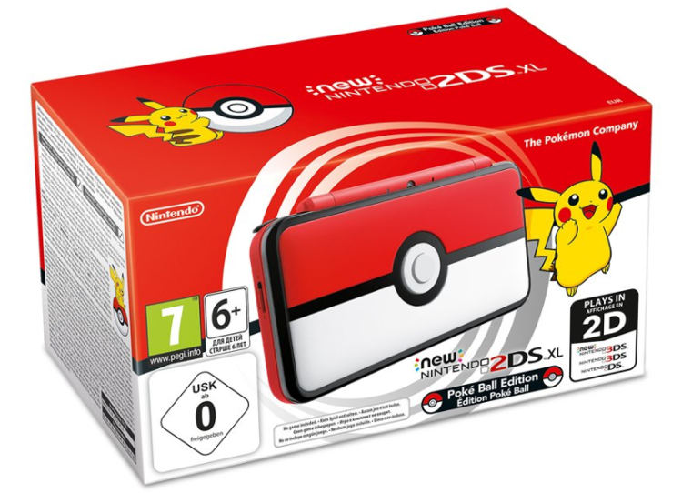 anuncio de New Nintendo 2DS XL Poké Ball Edition