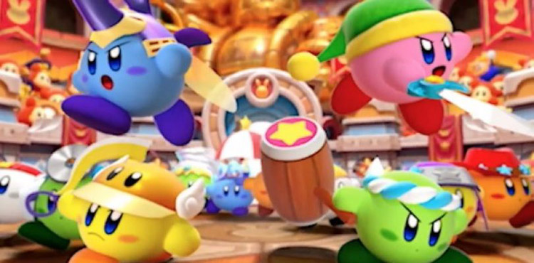 tráiler introducción de Kirby Battle Royale