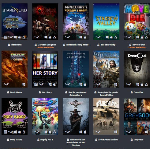 nuevo humble care package bundle