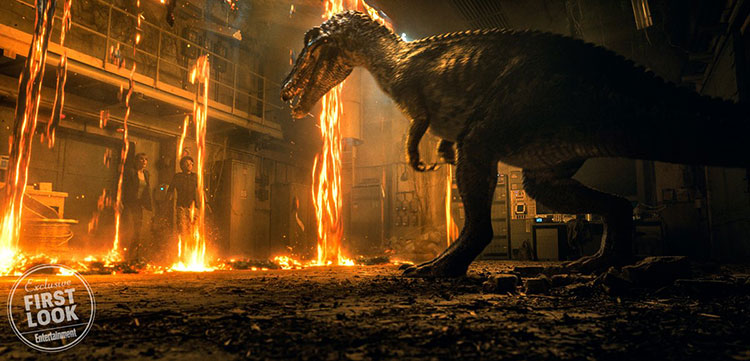 Una imagen revela la aparición de un Baryonyx en Jurassic World: Fallen Kingdom