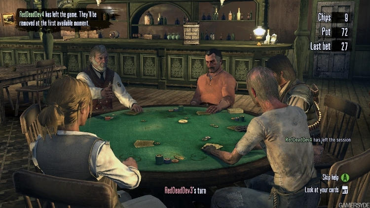 Poker en Red Dead Redemption