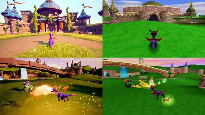 Primeras imágenes de Spyro Reignited Trilogy para PlayStation 4 y Xbox One