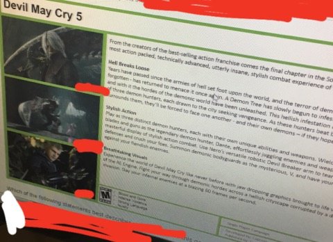 La enésima filtración de Devil May Cry 5 muestra imágenes e información