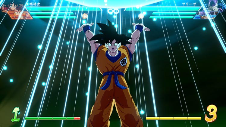 Nuevas imágenes de Goku y Vegeta base mostrando sus ataques más poderosos