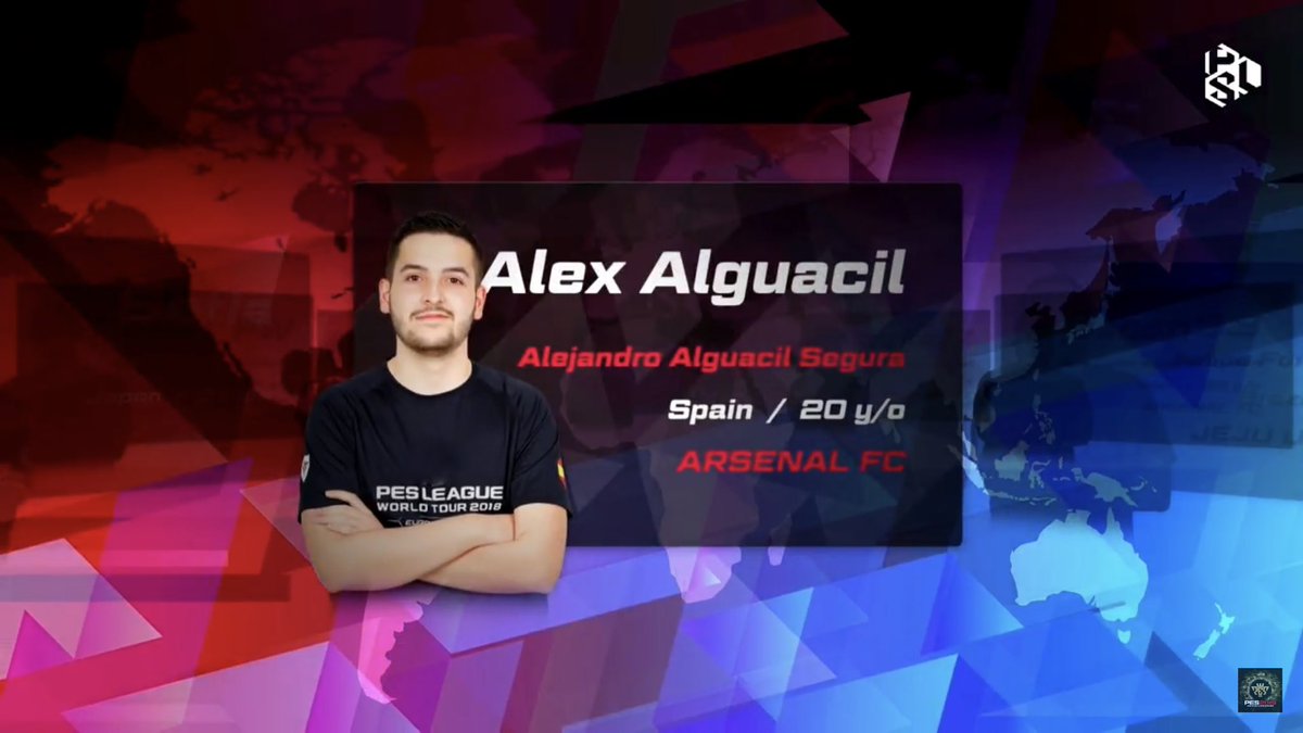 Álex Alguacil jugará las semifinales de PES 2018