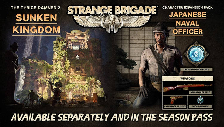 segundo DLC the Strange Brigade