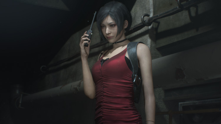 Ada, Resident Evil 2, vestido rojo