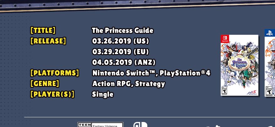fecha de lanzamiento de the princess guide