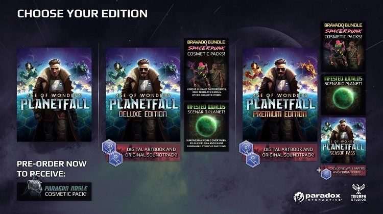 Fecha de lanzamiento para Age of Wonders Planetfall
